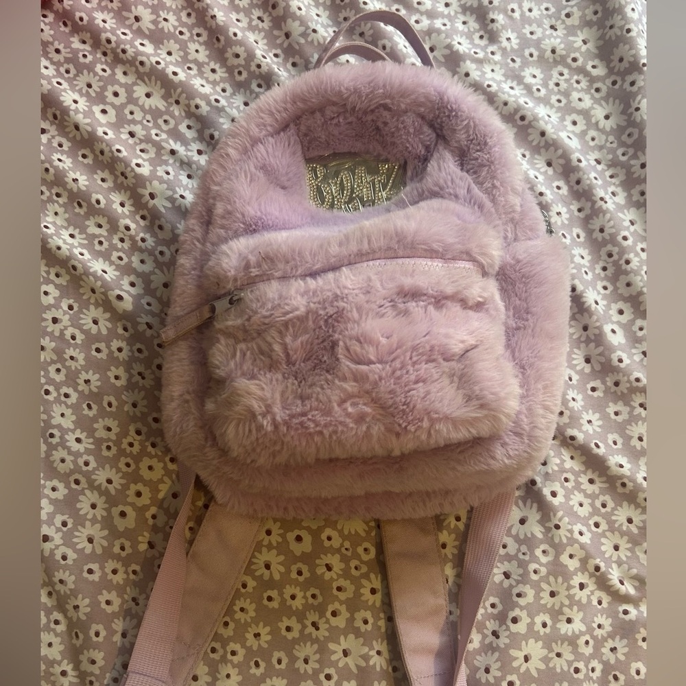 Bratz Purple Fur Mini Backpack - Picture 2 of 6